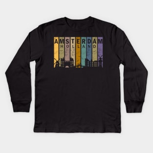 Amsterdam Kids Long Sleeve T-Shirt